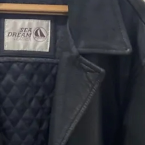 Sea Dream Leather Mid Coat - Picture 11 of 12